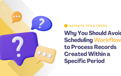 Why You Should Avoid Scheduling Workflows to Process Records Created Within a Specific Period